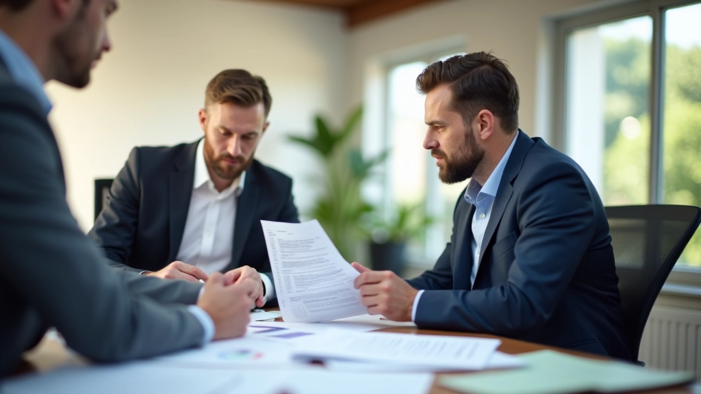 Consultants en retraite travaillant ensemble sur un plan de succession